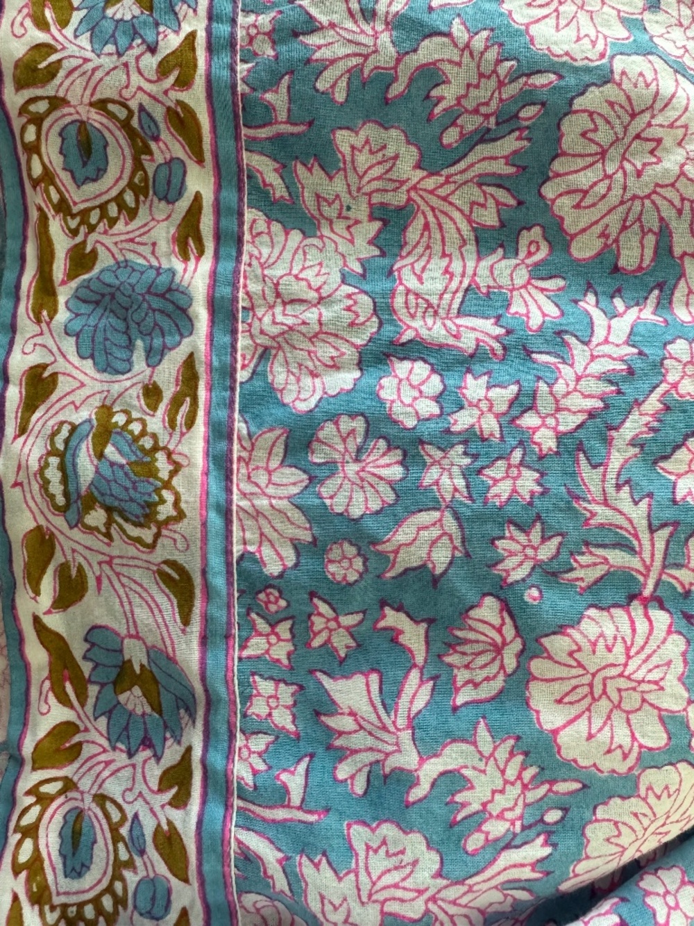 NWT, SZ BLOCKPRINTS, HAND PRINTED, PRIYA DRESS - Picture 11 of 14